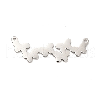 304 Stainless Steel Connector Charms STAS-K245-01P-1