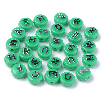 Opaque Acrylic Beads MACR-S273-49D-1