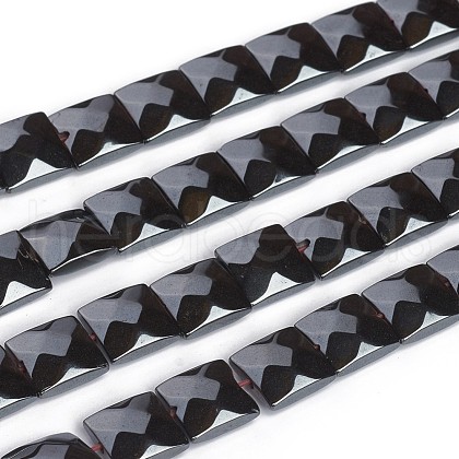 Non-magnetic Synthetic Hematite Beads Strands G-I273-08-1