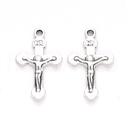 Easter Tibetan Style Alloy Pendants TIBEP-S319-064AS-RS-1