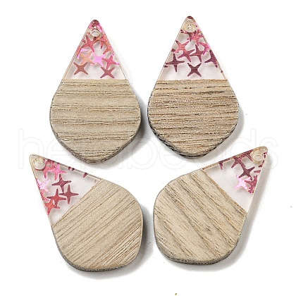 Wooden Pendants FIND-B042-12C-1
