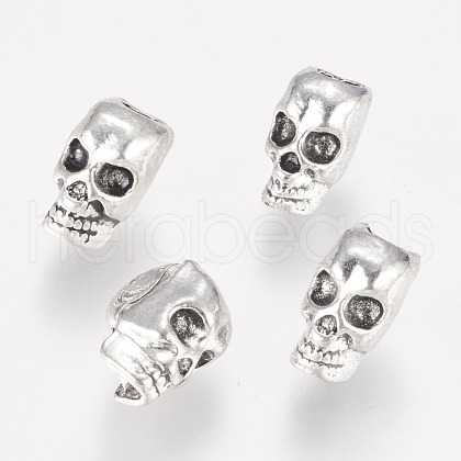 Alloy European Beads X-PALLOY-S079-035AS-1
