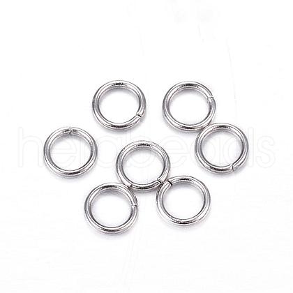 Tarnish Resistant 304 Stainless Steel Jump Rings STAS-D447-10-1