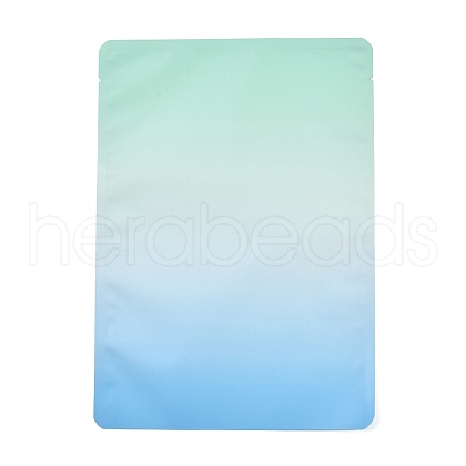 Two Tone Rectangle Plastic Zip Lock Gift Bags OPP-C003-01E-02-1
