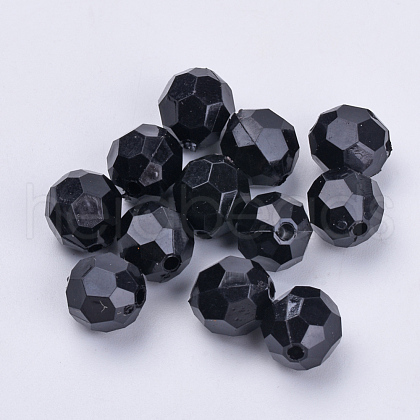 Acrylic Beads TACR-Q257-14mm-V72-1
