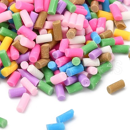 Handmade Polymer Clay Sprinkle Beads CLAY-Q242-07A-1