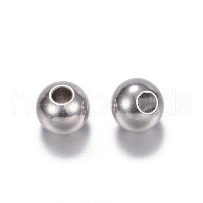 Tarnish Resistant 201 Stainless Steel Beads STAS-D447-35C-1