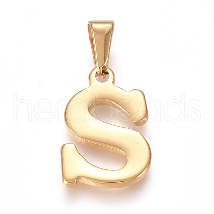 304 Stainless Steel Pendants STAS-F106-95G-S-01-1