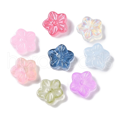 Baking Paint Glass Beads GLAA-S202-06-1
