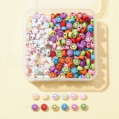 50G 2 Style Opaque Craft Acrylic Beads MACR-FS0001-48-1