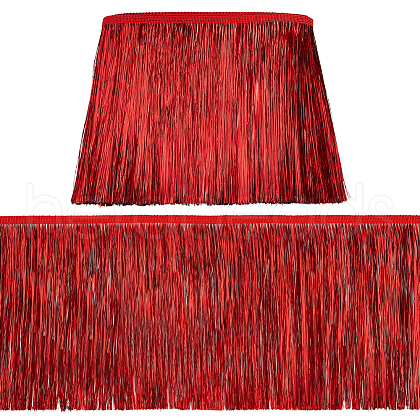 Polyester Tassel Ribbon OCOR-WH0045-38A-1
