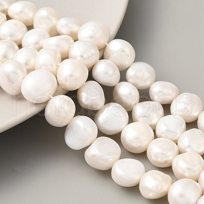 Natural Cultured Freshwater Pearl Beads Strands PEAR-A006-11C-1