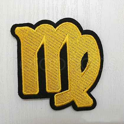 Computerized Embroidery Cloth Iron on/Sew on Patches DIY-O004-11-1