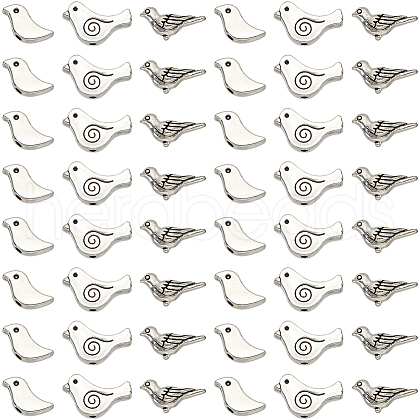 SUNNYCLUE 150Pcs 3 Styles Tibetan Style Alloy Beads FIND-SC0010-63-1