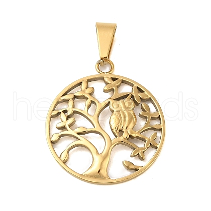 Ion Plating(IP) 304 Stainless Steel Pendants STAS-C103-37G-1