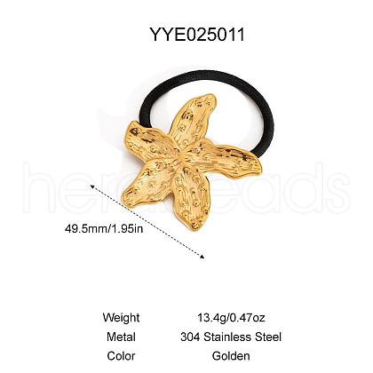 Ocean Starfish Stainless Steel Hair Tie for Women XQ7683-4-1