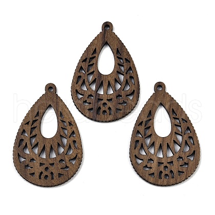Walnut Wood Pendants WOOD-A025-04C-1