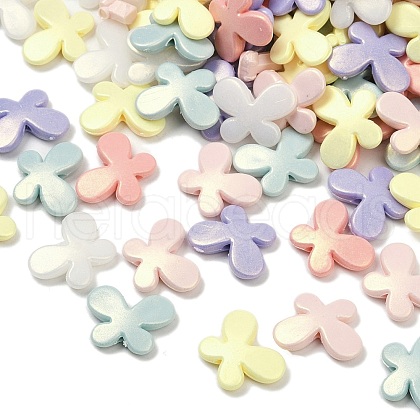 UV Plating Opauqe Acrylic Beads OACR-B031-36-1