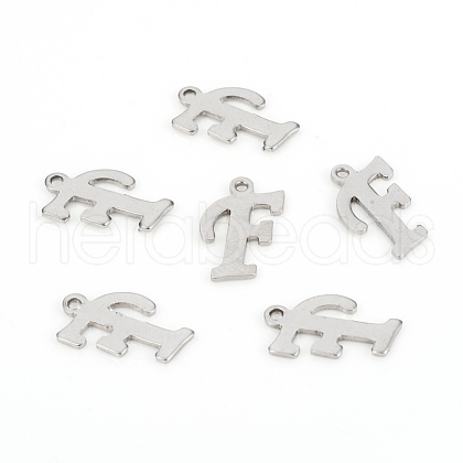 Non-Tarnish 201 Stainless Steel Pendants STAS-L244-04F-P-1