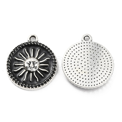 Alloy Enamel Pendants FIND-C032-08A-02P-1