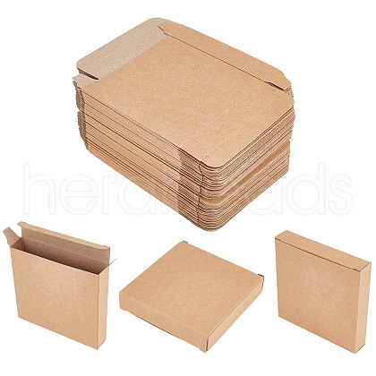 Kraft Paper Box CON-WH0099-40B-1