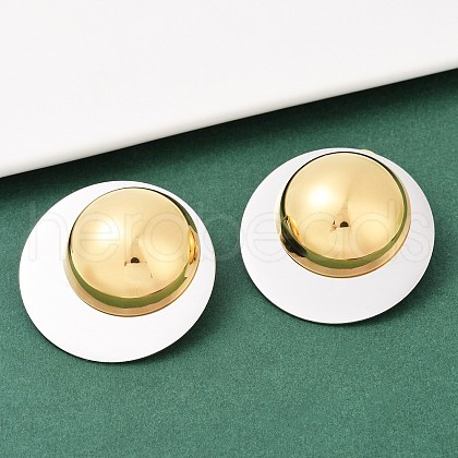 304 Stainless Steel Stud Earrings EJEW-S265-05GP-1