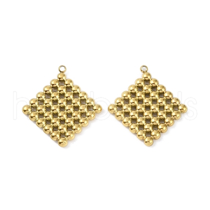 Ion Plating(IP) 304 Stainless Steel Pendants STAS-R233-07A-G-1
