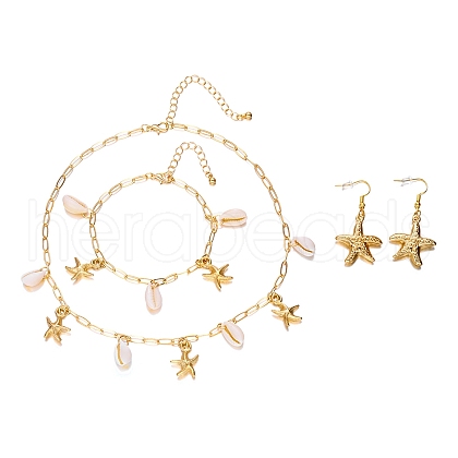 Alloy & Shell Jewelry Sets FS-WG7EFFF-03-1