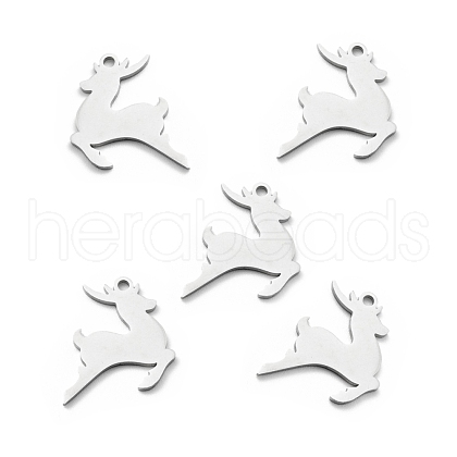 201 Stainless Steel Pendants STAS-E157-01P-1