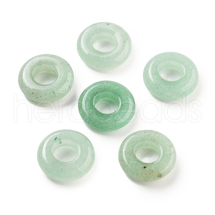 Natural Green Aventurine European Beads G-C134-01D-1
