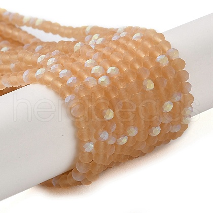 Imitation Jade Glass Beads Strands EGLA-YW0003-19A-20-1