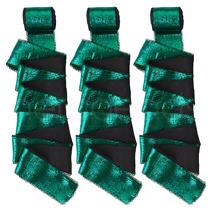 Polyester Frayed Ribbon DIY-TAC0023-39A-1