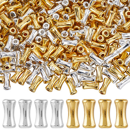 SOFPLATE 400Pcs 2 Colors Alloy Beads FIND-SP0002-39A-1