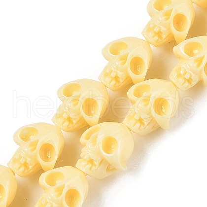 Synthetic Coral Carved Beads Strands CORA-M001-10A-1