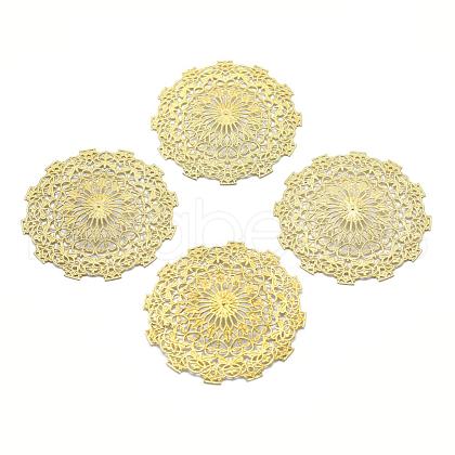 Brass Filigree Joiners KK-K184-14C-RS-1