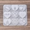 Valentine's Day Theme DIY Pendant Silicone Molds SIL-F016-03A-4