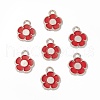 Alloy Enamel Pendants X-ENAM-N053-08-1