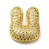 Brass with Cubic Zirconia Pendant KK-Q818-02U-G-1