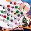 AHADERMAKER 60Pcs 6 Colors Opaque Acrylic Beads PACR-GA0001-01B-3