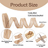 10M Braided Burlap Ribbon OCOR-TAC0015-13C-13