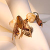 Exaggerated Heart Alloy Charm Bracelets WGF0345-01-4