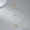 Beach Style 925 Sterling Silver Pave Clear Cubic Zirconia Starfish Evil Eye Shell Shaped Pendant Necklaces for Women RT6675-5