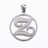 Non-Tarnish 304 Stainless Steel Pendants STAS-K162-079P-1
