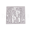 Deer Frame Carbon Steel Cutting Dies Stencils X-DIY-F036-02-6