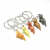 Synthetic & Natural Gemstone Keychain KEYC-S253-01-1