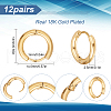 SUNNYCLUE 12Pairs 304 Stainless Steel Huggie Hoop Earrings EJEW-SC0001-24-2