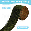 5 Yards Polyester Frayed Ribbon OCOR-WH0082-226A-02-2