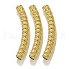 304 Stainless Steel Curved Tube Beads STAS-M071-03J-G-1