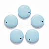 Painted Wood Pendants WOOD-Q040-018A-A01-1