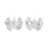 Rack Plating Brass Stud Earring EJEW-C081-24P-2